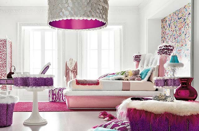 Habitaciones juveniles para chicas adolescentes