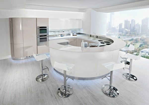 Decoración de cocinas lo último en tendencias Barra de cocina estilo americano