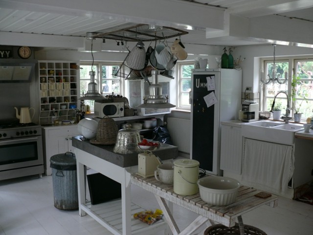 Vintage: estilo retro clásico en la cocina