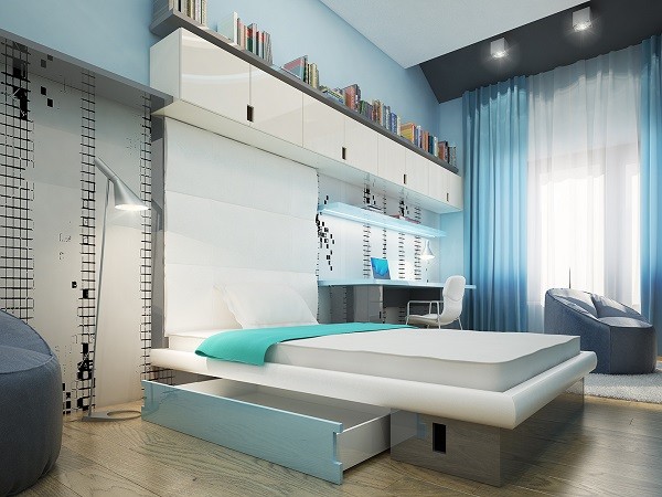 Muebles juveniles para dormitorios de adolescentes