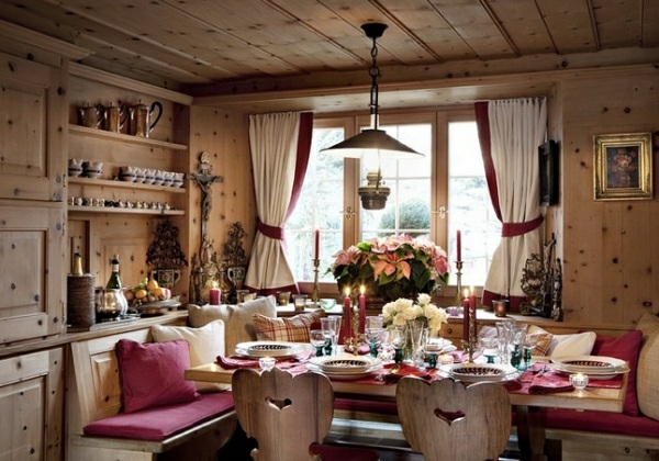 Fincas rusticas: ideas de diseño con estilo Imagenes de living comedor rusticos