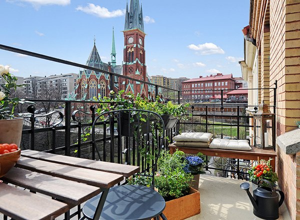 Ideas creativas: para pequeños balcones y terrazas Balcon idées Barandas