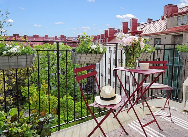 Ideas creativas: para pequeños balcones y terrazas Balcon idées Barandas