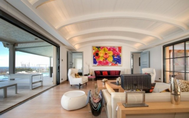 colores claros muebles paredes diseño moderno