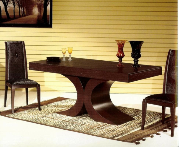 Muebles de comedor en el salón para las cenas especiales Imagenes de comedores de madera
