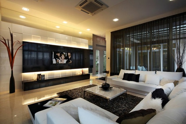 Salón moderno: tendencias originales para 2015