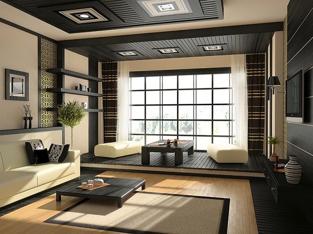 Decoración de interiores diseño oriental y estilo zen