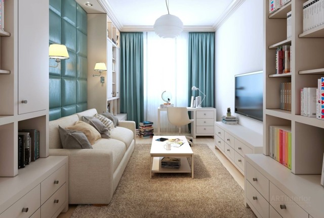 Salón moderno: tendencias originales para 2015