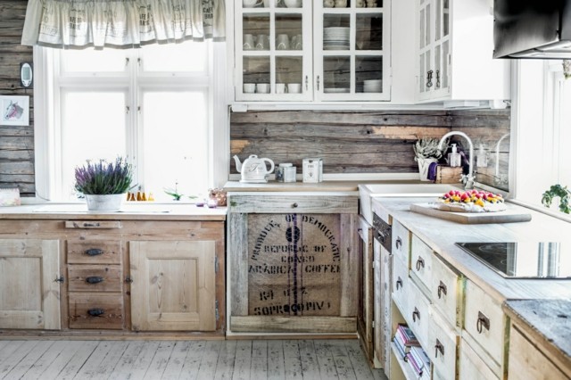 Vintage: estilo retro clásico en la cocina