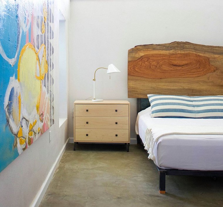 Cabeceros de cama ideas ingeniosas con madera Madera Sala De inspiraciones