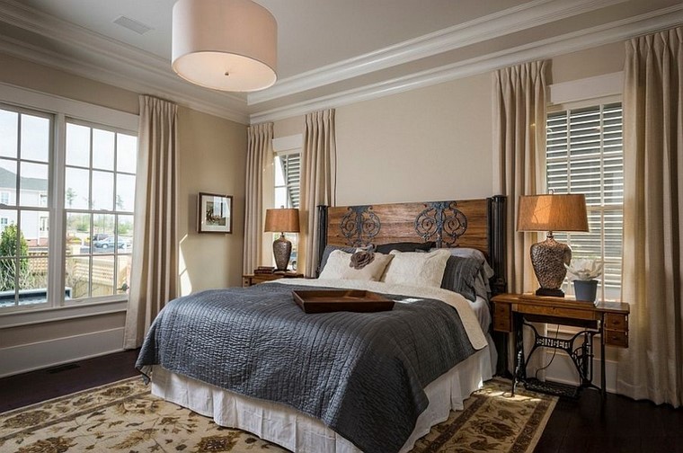 Cabeceros de cama ideas ingeniosas con madera Madera Sala De inspiraciones
