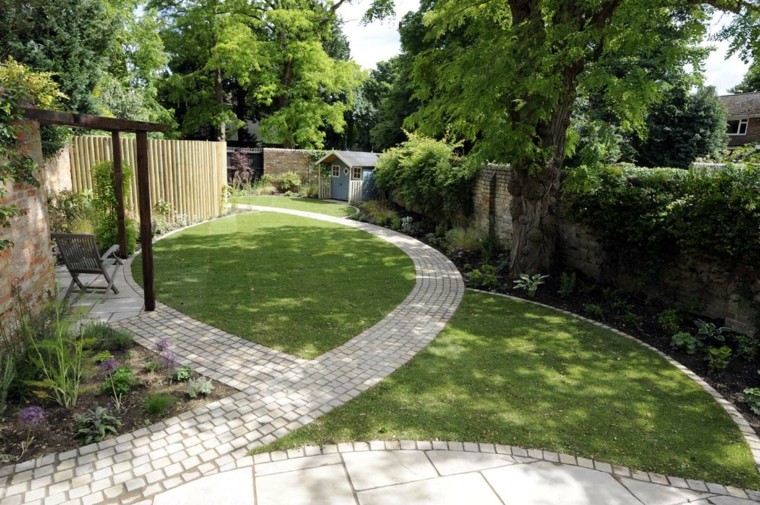Senderos jardines 75 ideas prácticas para el hogar. Del creativo camino