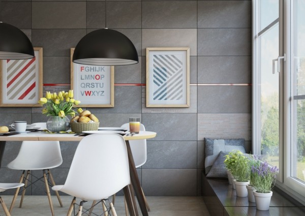 Mesas de cocina o comedor de diseño moderno Comedor Iluminacion diseño