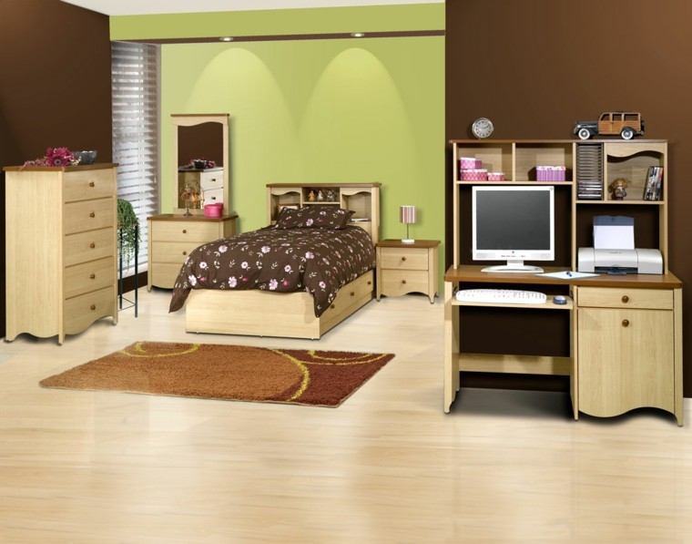 Habitaciones modernas para solteras y solteros. Decoracion cuarto moderno hombre