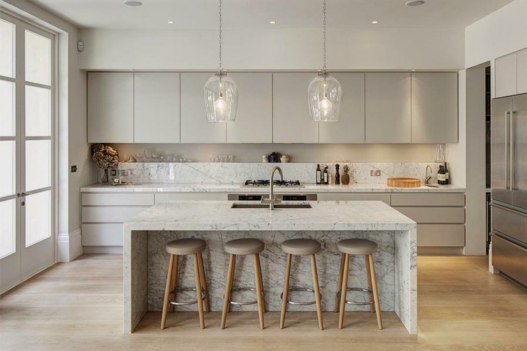 Diseños de cocinas a la última, póngase al dÃa Islas para cocinas modernas