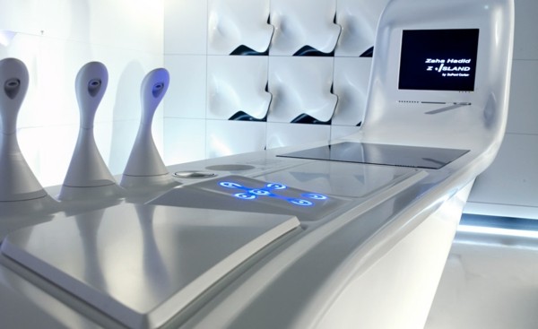 Cocinas con isla multifuncional para todos los estilos Mesa multifuncional para comedor