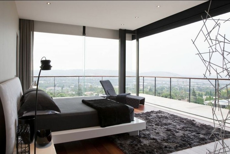 Habitaciones modernas para solteras y solteros.