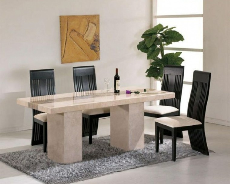 Mesas de comedor y sillas de comedor ideas excepcionales Mesa comedor moderna