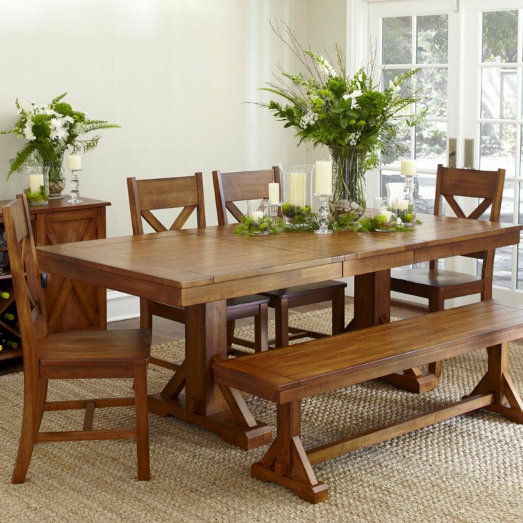 Mesas de comedor y sillas de comedor ideas excepcionales Mesas de centro de madera para sala rusticas