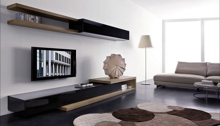 Muebles tv y bibliotecas para el salón o sala de estar