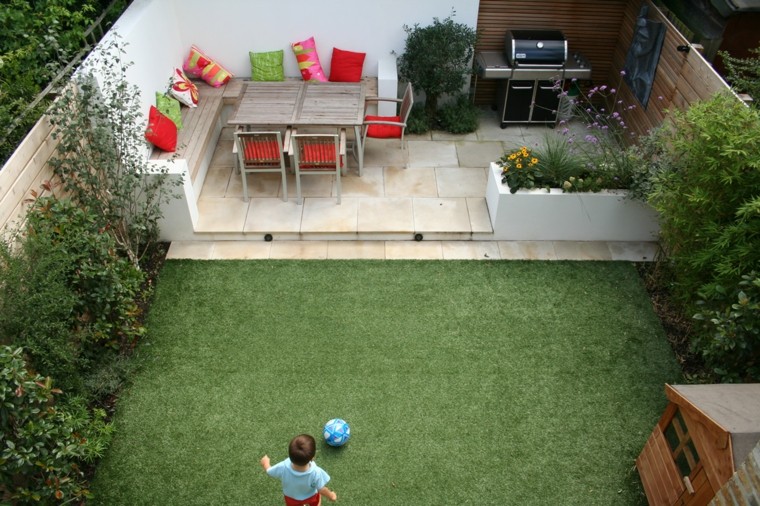 Jardines pequeños y patios traseros de diseño único
