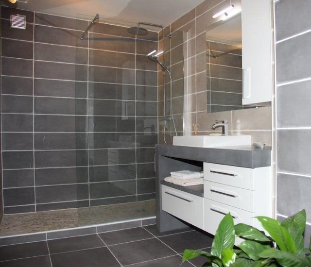 Cuartos de baño: 100 ideas que no te puedes perder. Baño diseño banqueta
