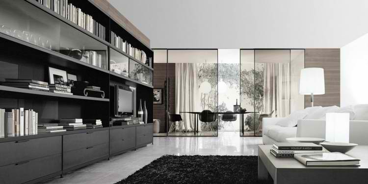 Salones modernos: 50 ideas minimalistas increÃbles. Decoración interior Patio Minimalista