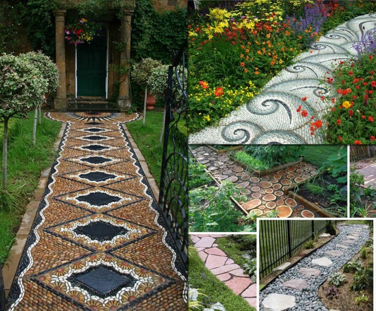 Senderos jardines 75 ideas prácticas para el hogar.