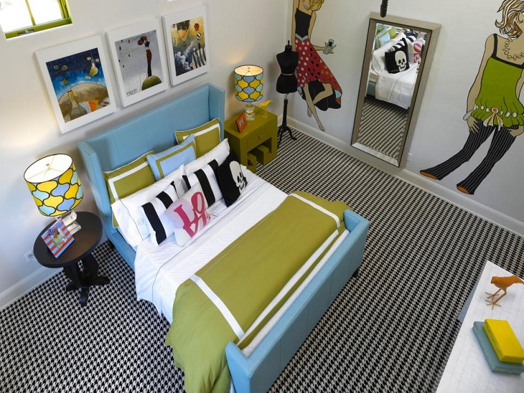 Dormitorios juveniles: 100 ideas para tu adolescente Remodelacion de un cuarto juvenil sencillo para varones