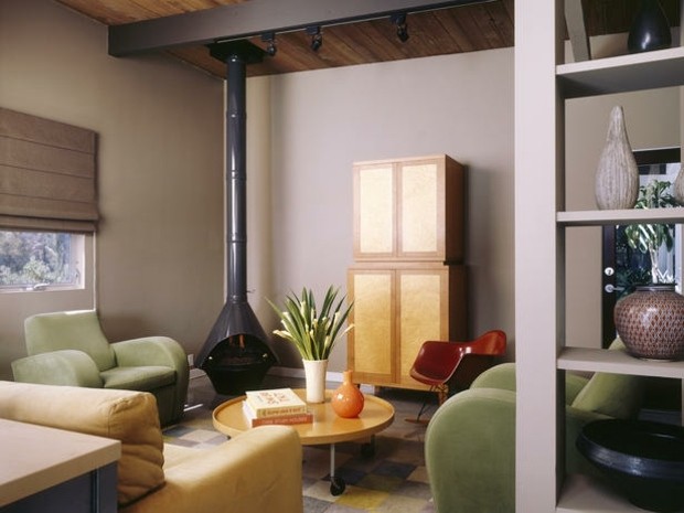 Colores vivos para la decoración de salas de estar Diseños de interiores de salas y comedores