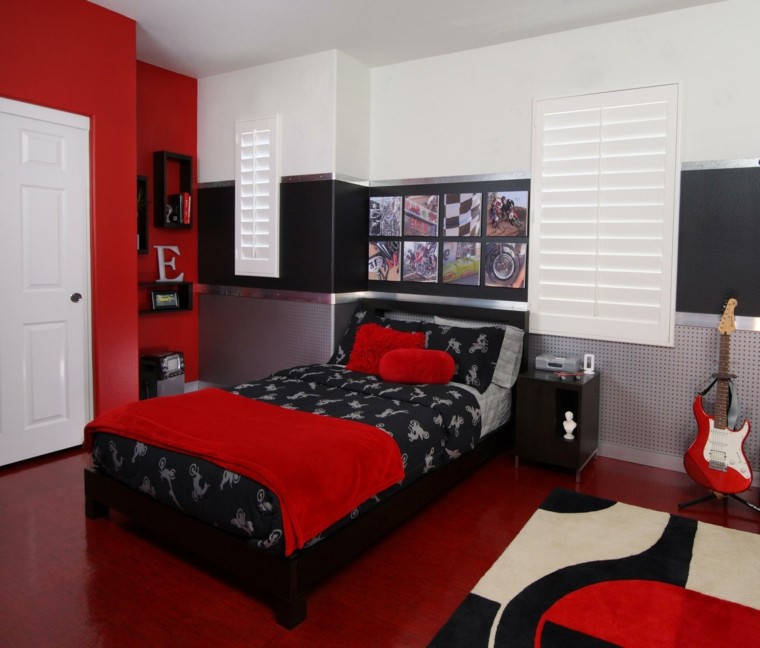 Combinaciones de colores para las paredes del dormitorio