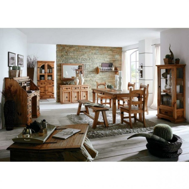 Muebles rusticos, aires campestres para todo espacio.