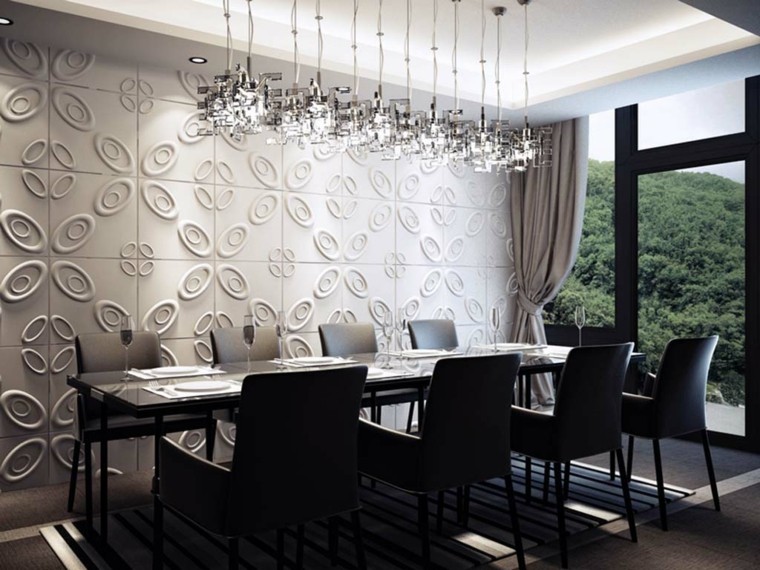 Decoracion paredes, estilo y mucho más para el hogar. Fondos de comedor una foto