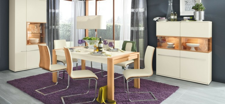Sillas de comedor modernas cincuenta ideas geniales Muebles de comedores actuales