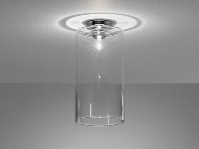 Lámparas de techo ideas modernas para el interior Lamparas de cristal modernas