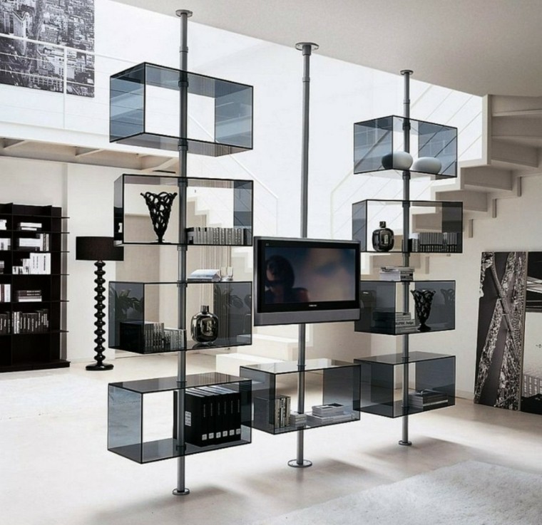 Muebles de salon modernos y funcionales: menos es más