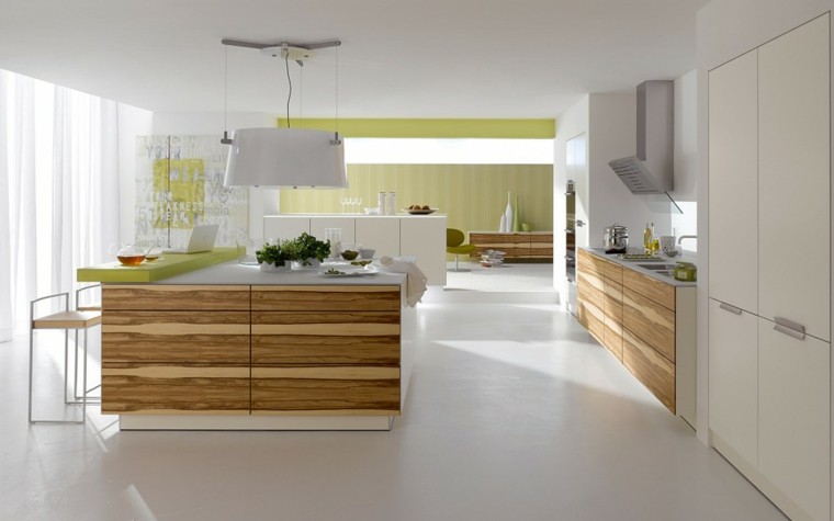 Blanco y madera cincuenta ideas para decorar tu cocina