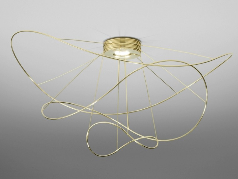 Lámparas de techo ideas modernas para el interior Elegantes diseño Lámparas