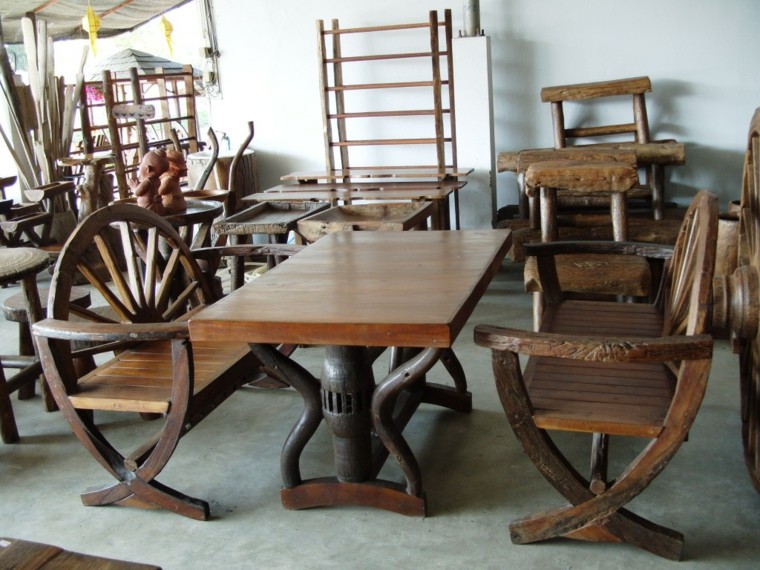 Muebles rusticos, aires campestres para todo espacio.