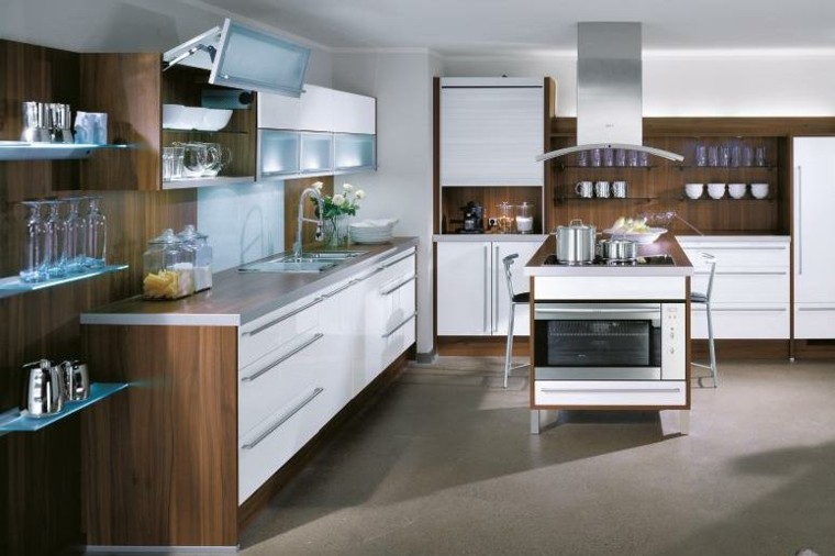 Blanco y madera cincuenta ideas para decorar tu cocina