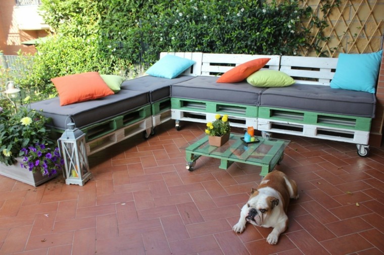 Muebles hechos con palets 100 ideas para el hogar. Muebles construidos con tarimas