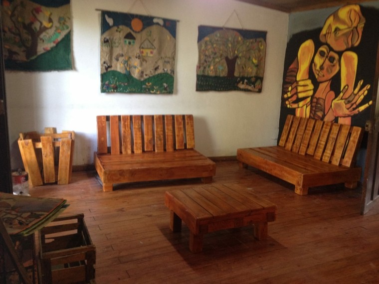 Muebles hechos con palets de madera, cincuenta ideas