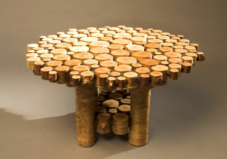 Muebles rusticos, aires campestres para todo espacio. Muebles tronco