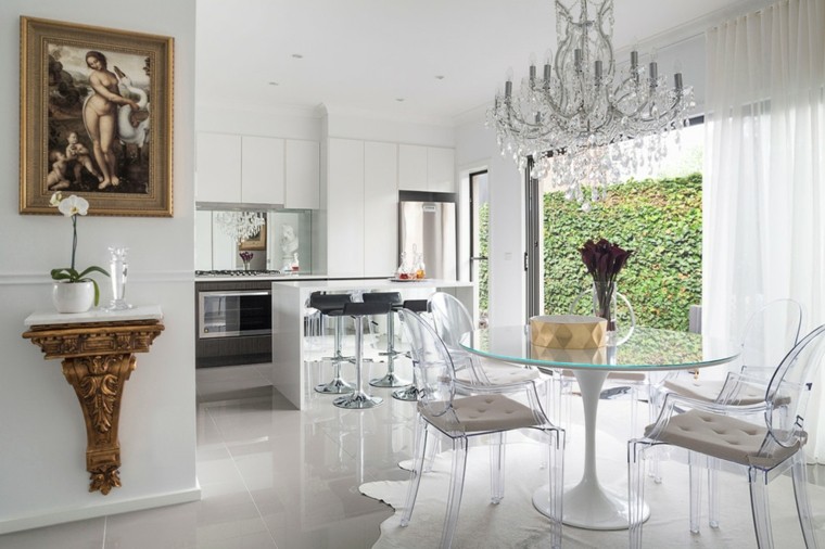 Sillas de comedor modernas cincuenta ideas geniales