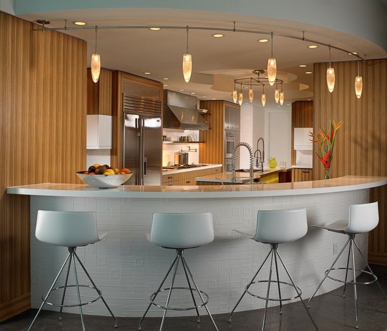 Diseño de cocinas modernas 100 ejemplos geniales Imagenes de cocinas hechas sencillas