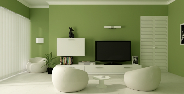 Pinturas para salón ideas de combinaciones modernas
