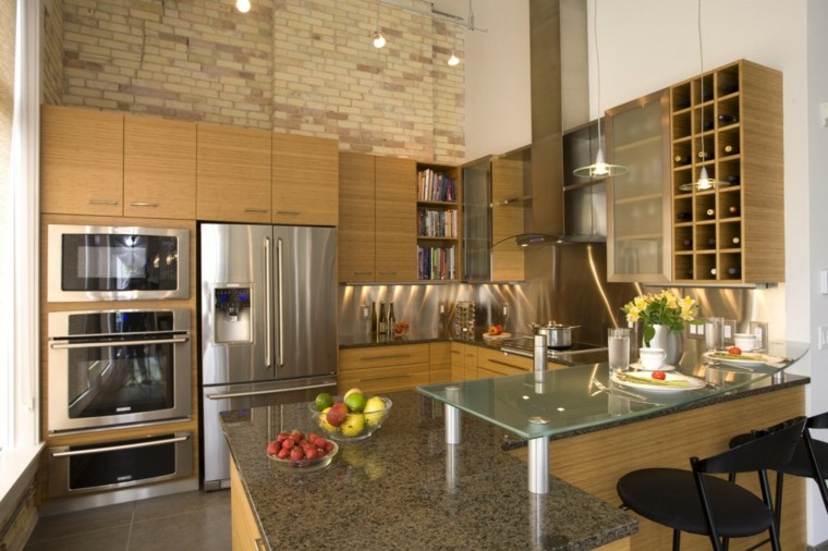 Diseño de cocinas modernas 100 ejemplos geniales