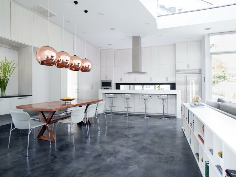 Diseño de cocinas modernas 100 ejemplos geniales Cocina y comedor