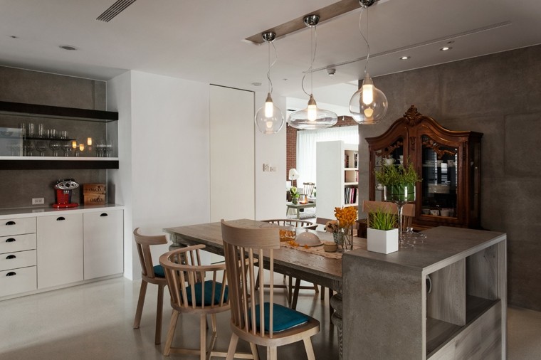 Interiores minimalistas: 2 ideas de diseño asiatico Diseño Lámparas Minimalistas