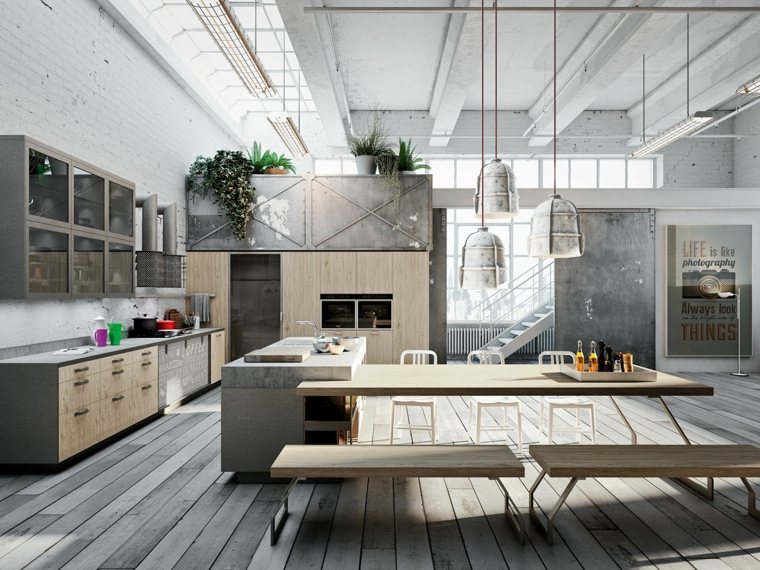 Decoración de interiores cocinas modernas con estilo